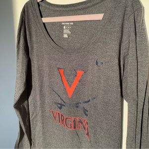 SOLD | NIKE University of Virginia graphic long sleeve tee